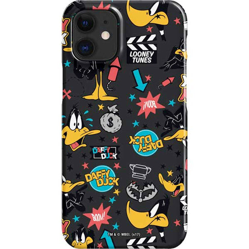 Looney Tunes Daffy Duck Patches iPhone 12 Mini Lite Case