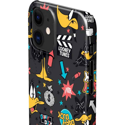 Looney Tunes Daffy Duck Patches iPhone 12 Mini Lite Case