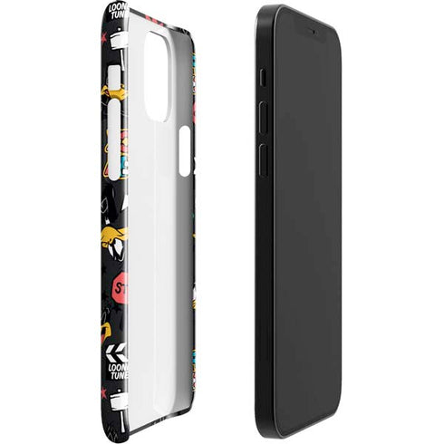 Looney Tunes Daffy Duck Patches iPhone 12 Mini Lite Case