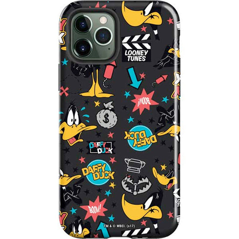 Looney Tunes Daffy Duck Patches iPhone 12 Pro Impact Case