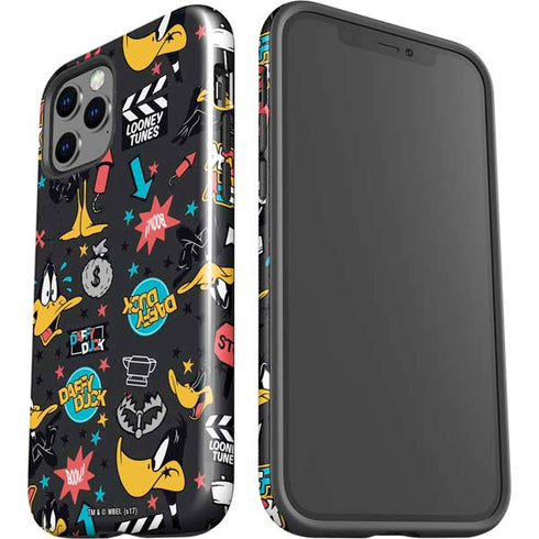 Looney Tunes Daffy Duck Patches iPhone 12 Pro Max Impact Case