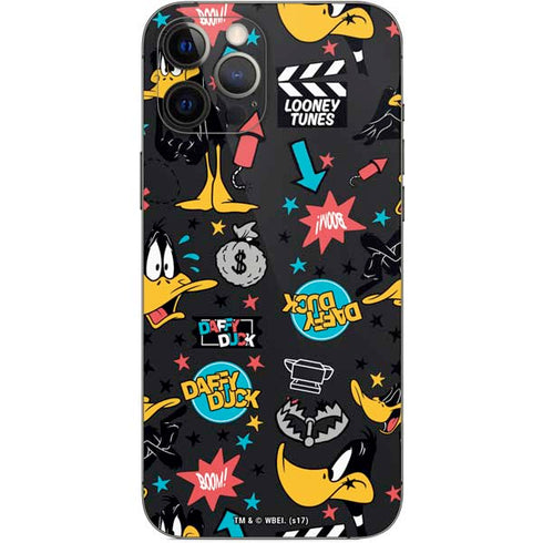 Looney Tunes Daffy Duck Patches iPhone 12 Pro Max Skin