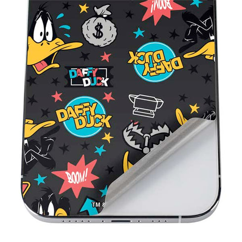 Looney Tunes Daffy Duck Patches iPhone 12 Pro Skin
