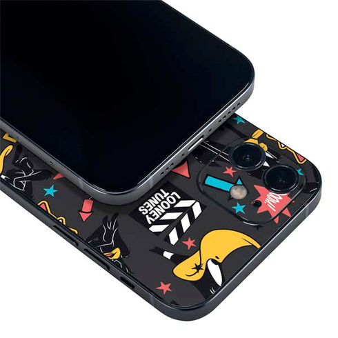 Looney Tunes Daffy Duck Patches iPhone 12 Skin