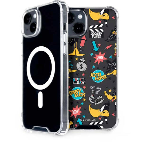 Looney Tunes Daffy Duck Patches iPhone 13 MagSafe Case