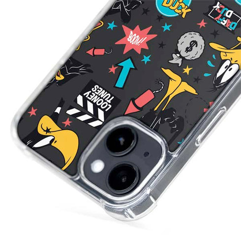 Looney Tunes Daffy Duck Patches iPhone 13 MagSafe Case