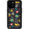 Looney Tunes Daffy Duck Patches iPhone 13 Mini Waterproof Case