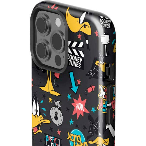 Looney Tunes Daffy Duck Patches iPhone 13 Pro Max Impact Case