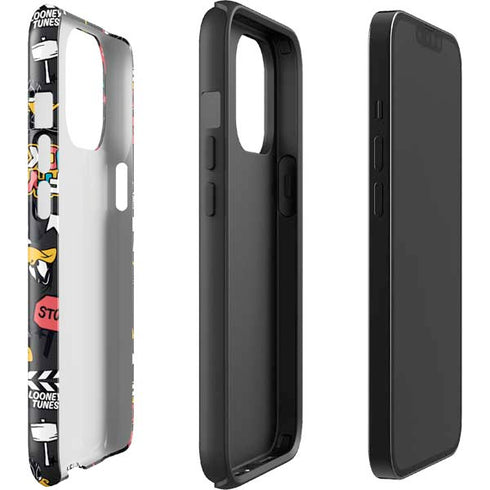 Looney Tunes Daffy Duck Patches iPhone 13 Pro Max Impact Case
