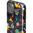 Looney Tunes Daffy Duck Patches iPhone 14 Plus Impact Case