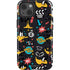 Looney Tunes Daffy Duck Patches iPhone 15 Impact Case
