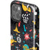 Looney Tunes Daffy Duck Patches iPhone 15 Impact Case