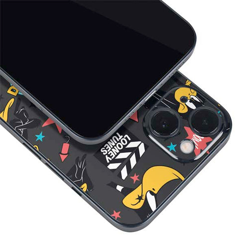 Looney Tunes Daffy Duck Patches iPhone 14 Plus Skin