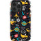 Looney Tunes Daffy Duck Patches iPhone 14 Pro Impact Case