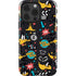 Looney Tunes Daffy Duck Patches iPhone 14 Pro Impact Case