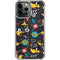 Looney Tunes Daffy Duck Patches iPhone 15 Pro Max Clear Case