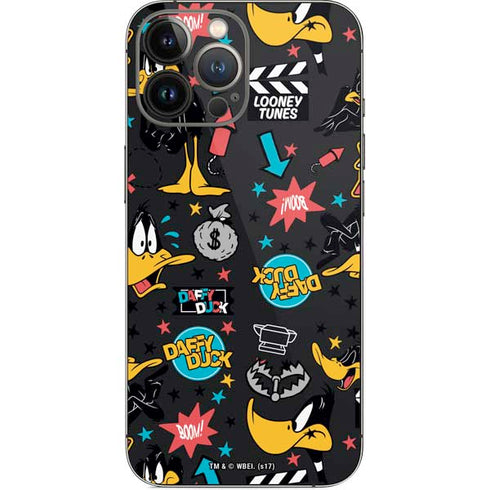 Looney Tunes Daffy Duck Patches iPhone 14 Pro Max Skin