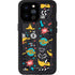 Looney Tunes Daffy Duck Patches iPhone 14 Pro Max Waterproof Case