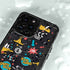 Looney Tunes Daffy Duck Patches iPhone 14 Pro Max Waterproof Case