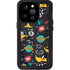 Looney Tunes Daffy Duck Patches iPhone 14 Pro Waterproof Case