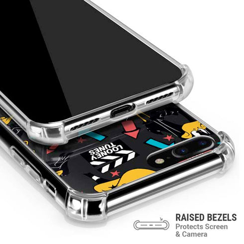 Looney Tunes Daffy Duck Patches iPhone 7/8 Plus Clear Case