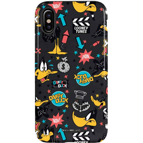 Looney Tunes Daffy Duck Patches iPhone X Pro Case
