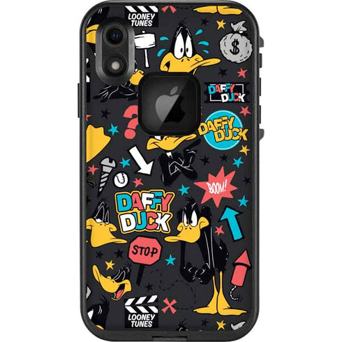 Looney Tunes Daffy Duck Patches LifeProof Fre iPhone Skin