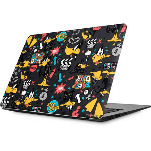 Looney Tunes Daffy Duck Patches Apple MacBook Skin