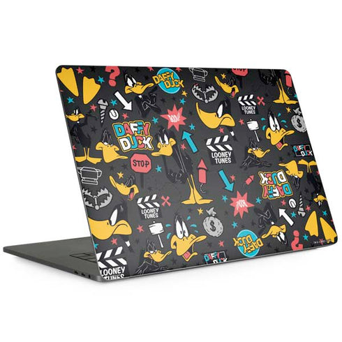 Looney Tunes Daffy Duck Patches Apple MacBook Pro 15-inch Skin
