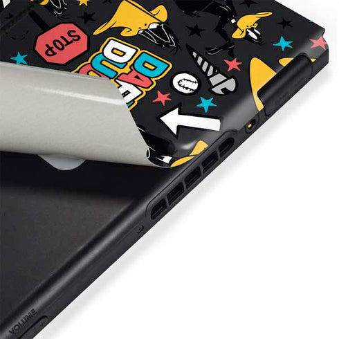 Looney Tunes Daffy Duck Patches Nintendo Switch Bundle Skin