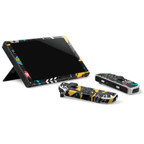 Looney Tunes Daffy Duck Patches Nintendo Switch OLED (2021) Skin