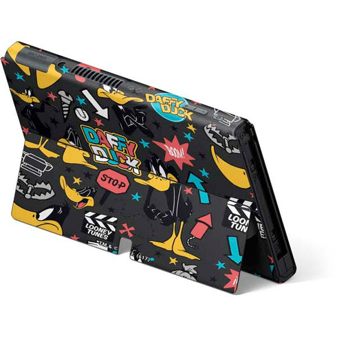 Looney Tunes Daffy Duck Patches Nintendo Switch OLED (2021) Skin