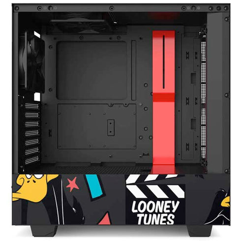 Looney Tunes Daffy Duck Patches NZXT H510 Compact ATX Mid-Tower Case Skin