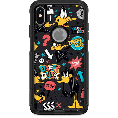 Looney Tunes Daffy Duck Patches Otterbox Commuter iPhone Skin