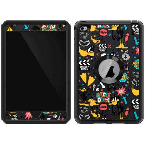 Looney Tunes Daffy Duck Patches Otterbox Defender iPad Skin
