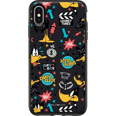 Looney Tunes Daffy Duck Patches Otterbox Symmetry iPhone Skin