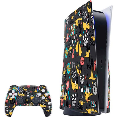Looney Tunes Daffy Duck Patches PS5 Bundle Skin