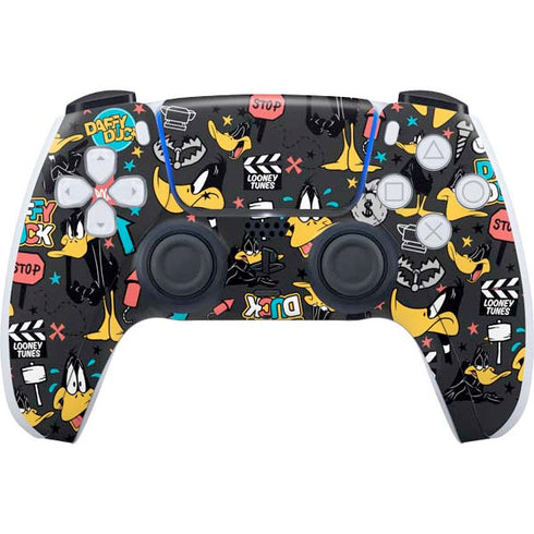 Looney Tunes Daffy Duck Patches PS5 Controller Skin