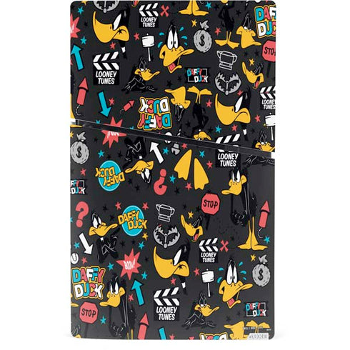 Looney Tunes Daffy Duck Patches PS5 Slim Digital Edition Bundle Skin