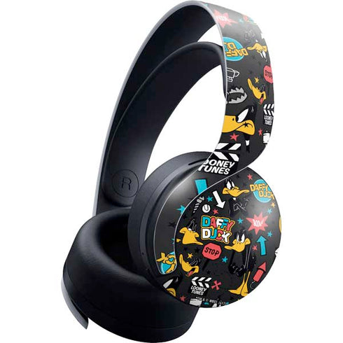 Looney Tunes Daffy Duck Patches PULSE 3D Wireless Headset for PS5 Skin