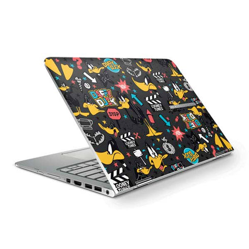 Looney Tunes Daffy Duck Patches HP Spectre Skin