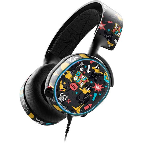 Looney Tunes Daffy Duck Patches SteelSeries Arctis 3 Skin