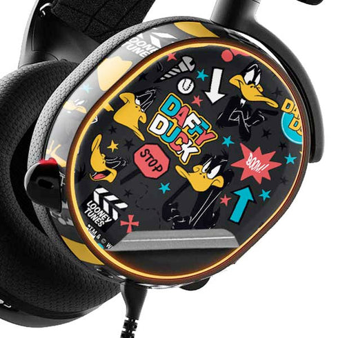Looney Tunes Daffy Duck Patches SteelSeries Arctis 3 Skin