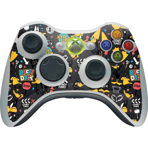 Looney Tunes Daffy Duck Patches Xbox 360 Wireless Controller Skin