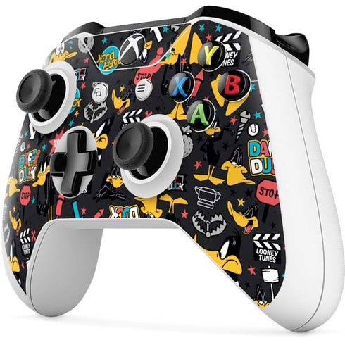 Looney Tunes Daffy Duck Patches Xbox One S Controller Skin