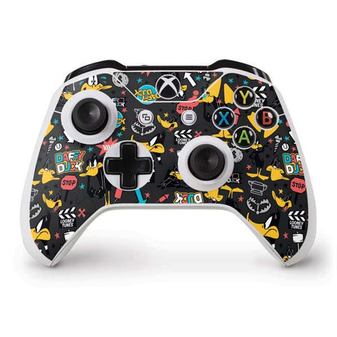 Looney Tunes Daffy Duck Patches Xbox One S Controller Skin