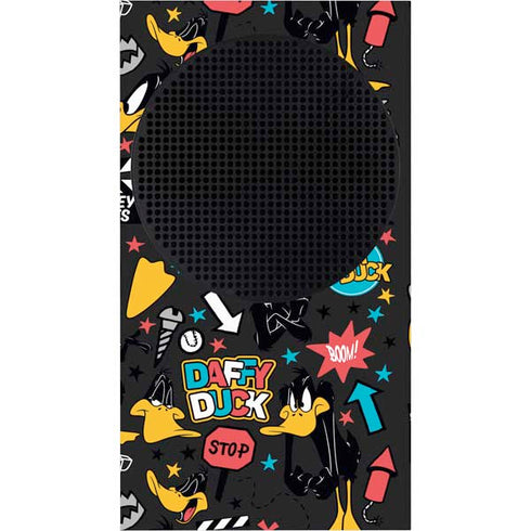 Looney Tunes Daffy Duck Patches Xbox Series S Console Skin