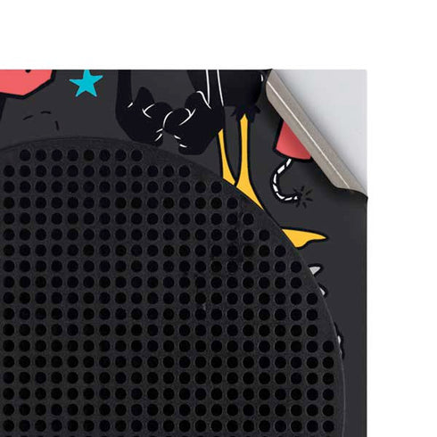 Looney Tunes Daffy Duck Patches Xbox Series S Console Skin