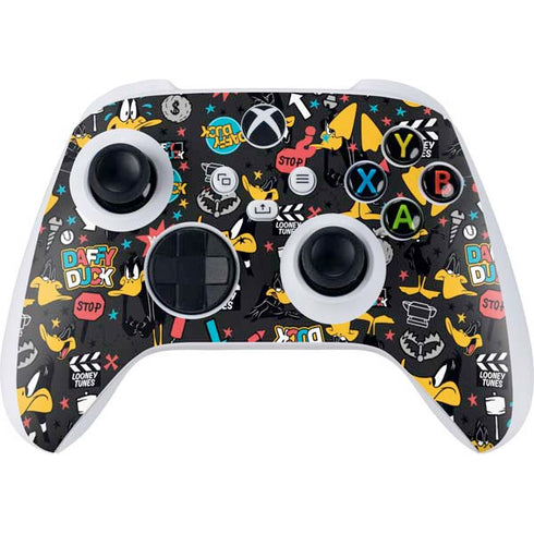 Looney Tunes Daffy Duck Patches Xbox Series S Controller Skin