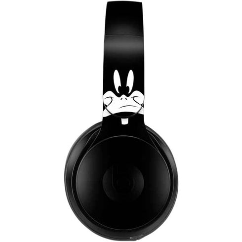 Looney Tunes Daffy Duck Plain Black and White Beats Solo Pro Skin